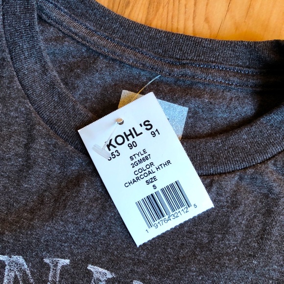 NEW Chevrolet Genuine Parts Eagle Logo Tee Shirt Small Gray Men’s - Picture 6 of 15